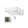 Daikin Set 3 Wandgeräte Perfera WiFi  FTXM20A + 2 X FTXM35A + 3MXM52A2V1B(9/8) | 20 | 35  | 35 |  m²