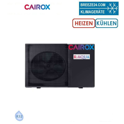 Cairox R-AQUA Wärmepumpe fürs Schwimmbad CHPP-17TE1 mit einem Beckenvolumen von 40 - 75 m³ 17,3 kW