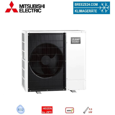 Mitsubishi Electric Set 10.23 WP-Set 1x PUZ-SHWM100YAA, 1x ERST30F-YM9EE, 1x MAC-587IF-E (W)