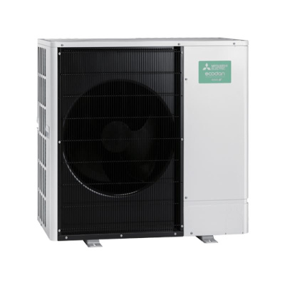 Mitsubishi Electric Wärmepumpen-Set 13.6 Monoblock PUZ-WZ80VAA + ERPT20X-YM9EE + MAC-587IF-E(W) Hydromodul 200L R290