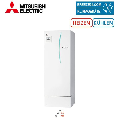 Mitsubishi Electric ERPT30X-YM9ED Speichermodul 300 Liter Kühlen/Heizen Heizstab 9,0 kW