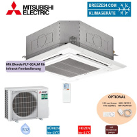 Mitsubishi Electric Set Deckenkassette 3,6 kW PLA-ZM35EA2...