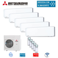 Mitsubishi Heavy Set 3 x SRK15ZS-WF + 2 x SRK25ZS-WF +...