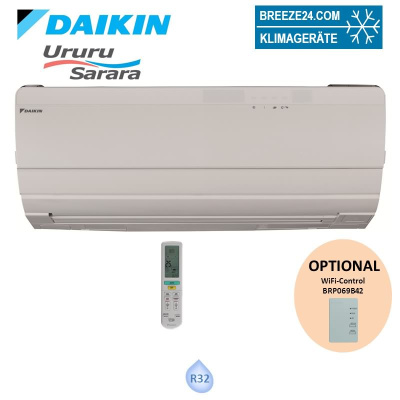 Daikin Wandgerät 3,5 kW Ururu-Sarara Split-Inverter FTXZ35N | Raumgröße 35 - 40 m² | R32