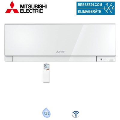 Mitsubishi Electric Wandgerät Premium WiFi MSZ-EF42VGKW 4,2 kW Weiss| Raumgröße 40 - 45m² | R32
