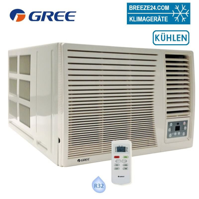 GREE Fensterklimagerät GJC-09-AF 2,7 kW R32 für 1 Raum 30 - 35 m²