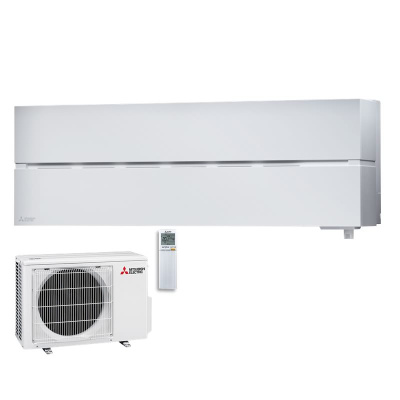 Mitsubishi Electric Set Wandgerät Diamond WiFi 2,5 kW - MSZ-LN25VG2W + MUZ-LN25VG2 25 - 30 m² | R32