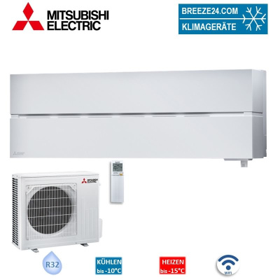 Mitsubishi Electric Set Wandgerät Diamond WiFi 5,0 kW - MSZ-LN50VG2W + MUZ-LN50VG2 50 - 55 m² | R32