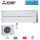 Mitsubishi Electric Set Wandgerät Diamond WiFi 5,0 kW - MSZ-LN50VG2W + MUZ-LN50VG2 50 - 55 m² | R32