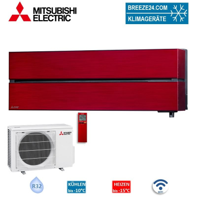 Mitsubishi Electric Set Wandgerät Diamond WiFi 3,5 kW - MSZ-LN35VG2R + MUZ-LN35VG2 35 - 40 m² | R32